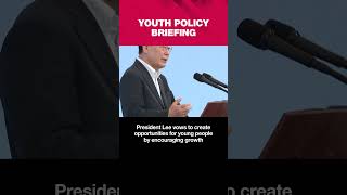 South Korea's President Lee announces youth opportunity initiative, pledges economic expansion