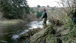 preview picture of video 'Salmon Fishing Ireland 2013. The Dam Fishery.'