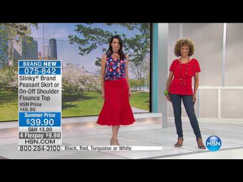 HSN | Slinky Brand Fashions 06.09.2017 - 05 PM