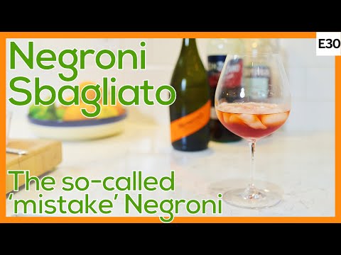 Negroni Sbagliato: The Sparkling Negroni Variation