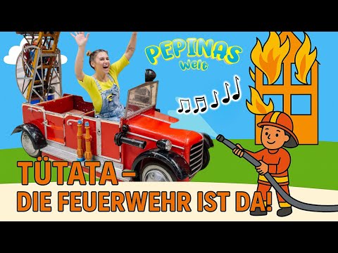 🎶🚒 FEUERWEHR Kinderlied 🚨 Tütata - die FEUERWEHR ist da 🚨 Sing mit & lerne ✨