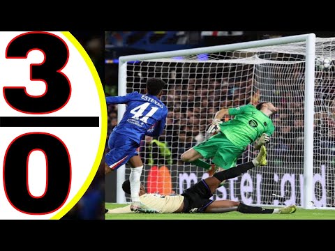 Chelsea 3x0 Barcelona Gols e Melhores Momentos - Golaço do Estevão HOJE contra o Barcelona 🔥