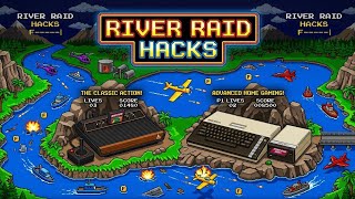 River Raid Hacks - Atari 2600 - Atari 8bit 