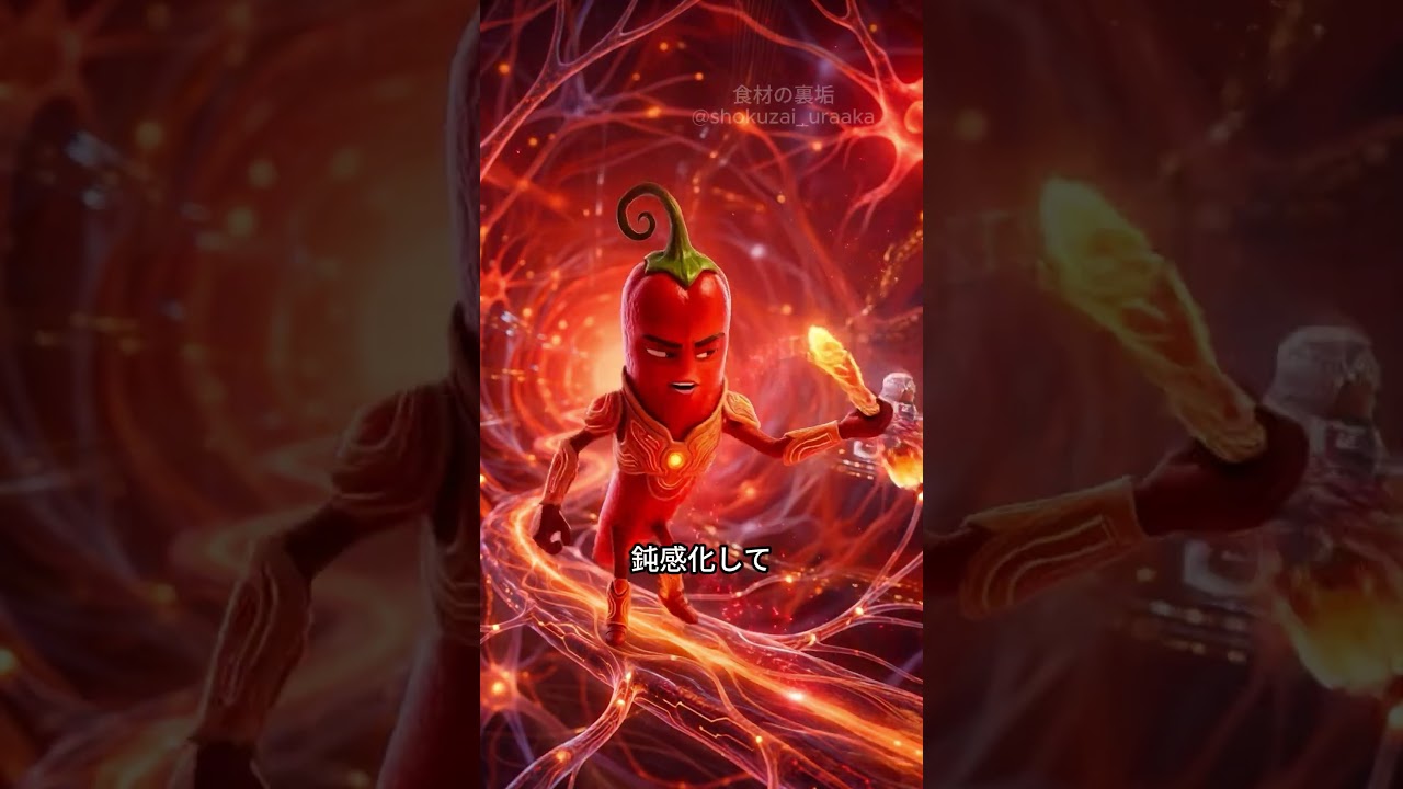 『俺たちを舐めたら痛い目にあうぞ🌶️』#豆知識#食材