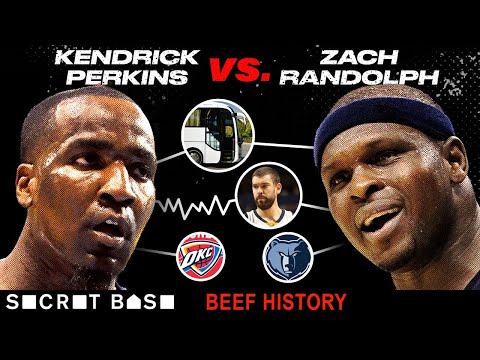 Kendrick Perkins and Zach Randolph beefed so hard on the court they almost fought off it