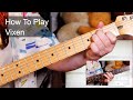'Vixen' The Fall Guitar & Bass Lesson