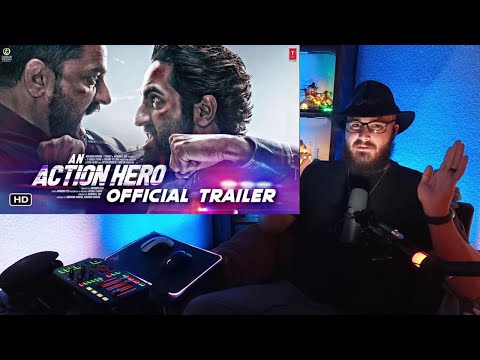An Action Hero : Trailer Reaction