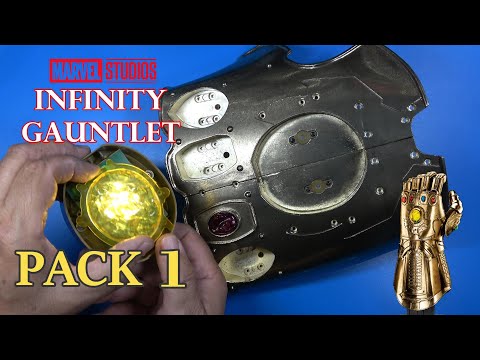 Build the Thanos Infinity War Gauntlet By FanHome Pack 1