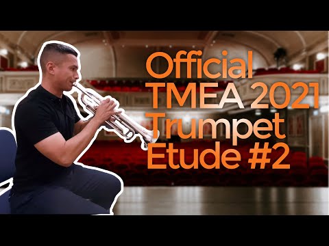 TMEA 2021-2022 All State Trumpet Etude #2 | Arban's Characteristic Study #12