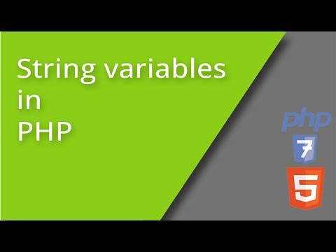 Strings in PHP