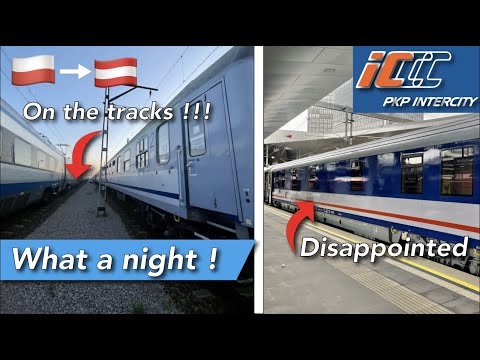 Warsaw to Vienna onboard PKP's sleeping car : Euronight Chopin review