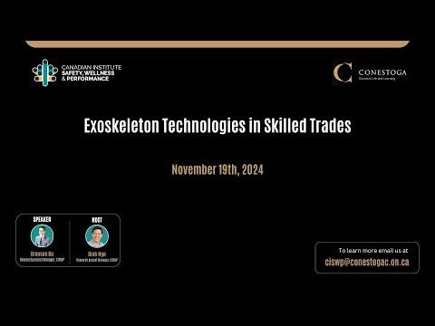 
<span>Exoskeleton Technologies in Skilled Trades</span>
