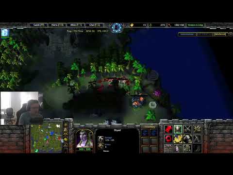 Island Defense, sometimes it goes wrong :( - Dryad - Warcraft 3 - Custom Games