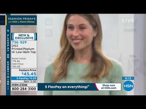 HSN | Fashion Fridays with DG2 by Diane Gilman 01.15.2021 - 09 PM