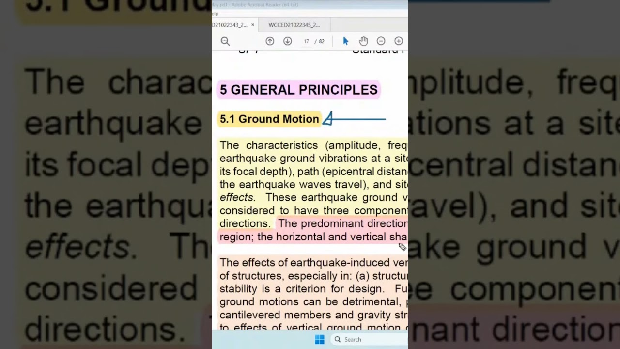Ground motions | Draft IS 1893