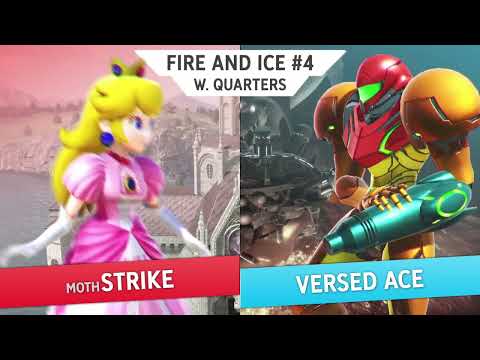 Strike (Peach, Zero Suit Samus) vs Versed Ace (Samus) - Fire and Ice #4 Winners Quarter Finals