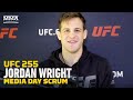 UFC 255: Jordan Wright Recalls Training Session With Anderson Silva - MMA Fighting