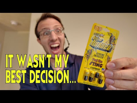 I regretted this Energy Pill...