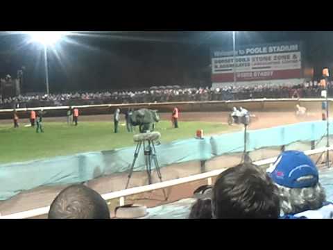 Poole Pirates 3x Elite League Champions 30.09.15 Heat 14 Kacper Gomolski win