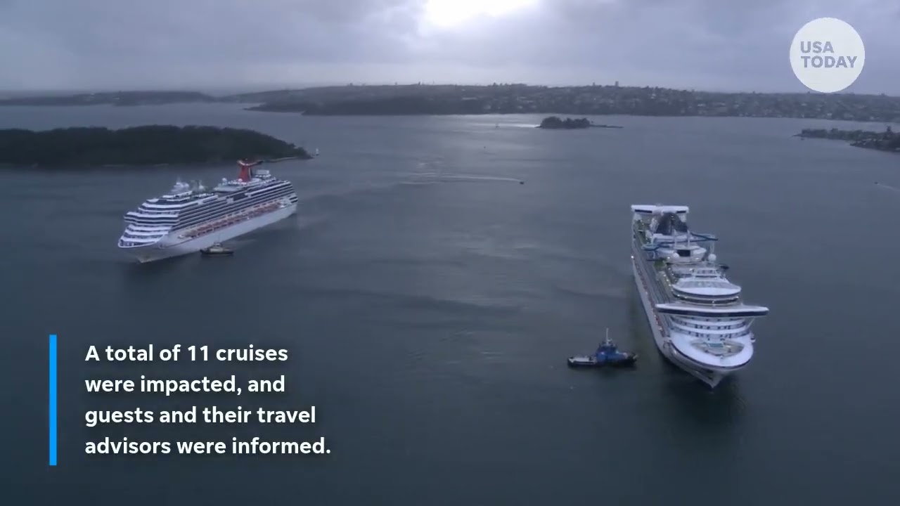 Carnival cancels nearly a dozen cruises