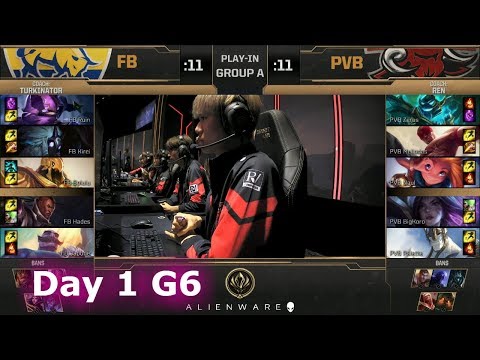 1907 Fenerbahçe vs Phong Vũ Buffalo | Day 1 Play-Ins of LoL MSI 2019 | FB vs PVB