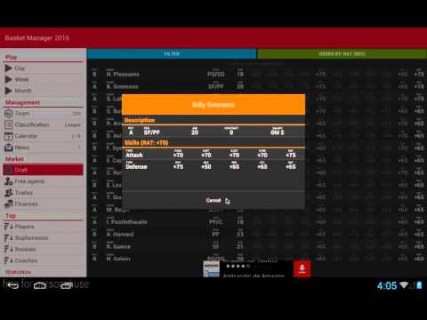 Basket Manager 2016 Free Video