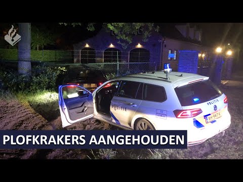 Politie | Aanhouding plofkrakers na achtervolging | Landelijke Eenheid | INFRA Zuid-Oost