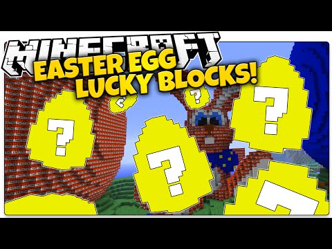Logdotzip - Minecraft | EASTER EGG "Lucky Blocks" Challenge! | Lucky Easter Egg Hunt! (Minecraft Vanilla Mod)