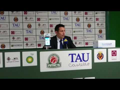 RP de Ignacio Lezcano tras TAU Castelló - Cafés Candelas Breogan