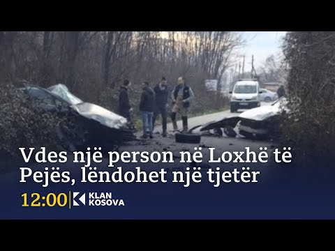 Aksident trafiku - Vdes një person në Loxhë të Pejës, lëndohet një tjetër