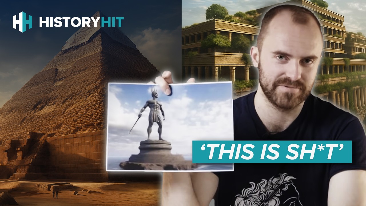 Historian Reacts to AI Images of the Seven Wonders