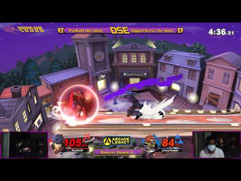 BiggieCheese (Ganondorf) vs PsyKoD (Ike/Sepiroth) Arcade Legacy 69 Winners Round 3 (2)