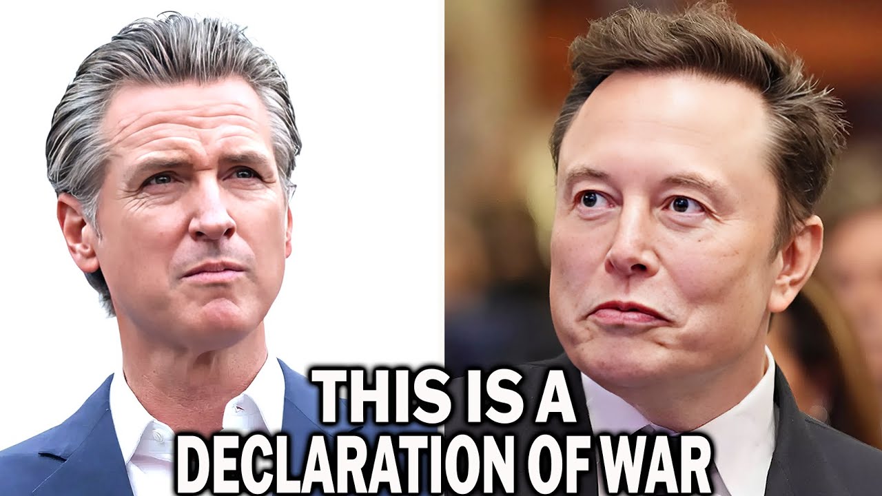 Elon Musk reacts to Newsom's warning & It gets Brutal