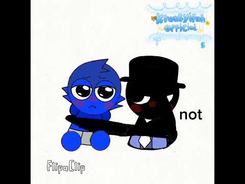 Take Care baby Black And Baby Jevin #kreasyifahofficial #fyp #foryou #animation #sprunki #emojicat