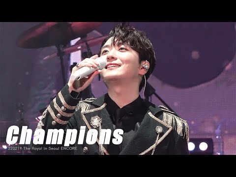 220219 The Royal in Seoul ENCORE - Champions (고우림 FOCUS)