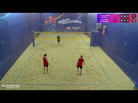 12:50 D. Svyrydenko / I. Horiaiev - A. Pasazhin / M. Horobets 19.03.2023 | Winners Beach Volleyball
