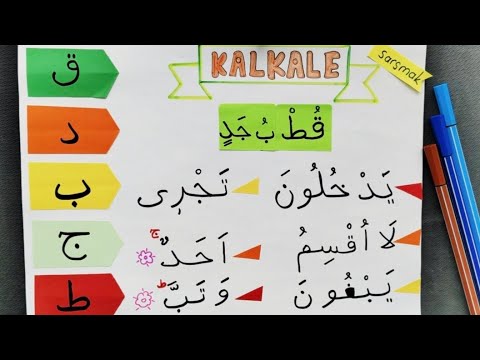 Tecvid Kuralları 6️⃣.| KALKALE ✅ Örneklerle anlaşılır net anlatım 💯 Kur'an'dan Uygulamalı 👏
