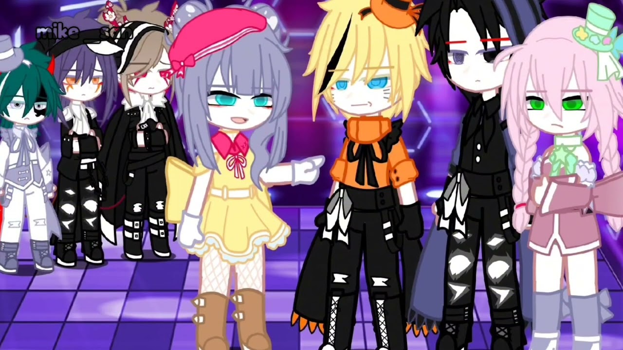 ~GCMV Looking at me~Sasunaru🦊🐺~[School au] [warning ⚠️ don't copyright my video] [by:Mike_san✨🌸]