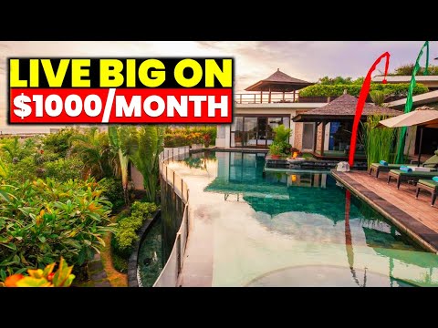 Top 10 CHEAPEST Countries To Live Lavishly On $1000/Month