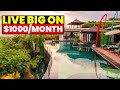 Top 10 CHEAPEST Countries To Live Lavishly On 1000 Month