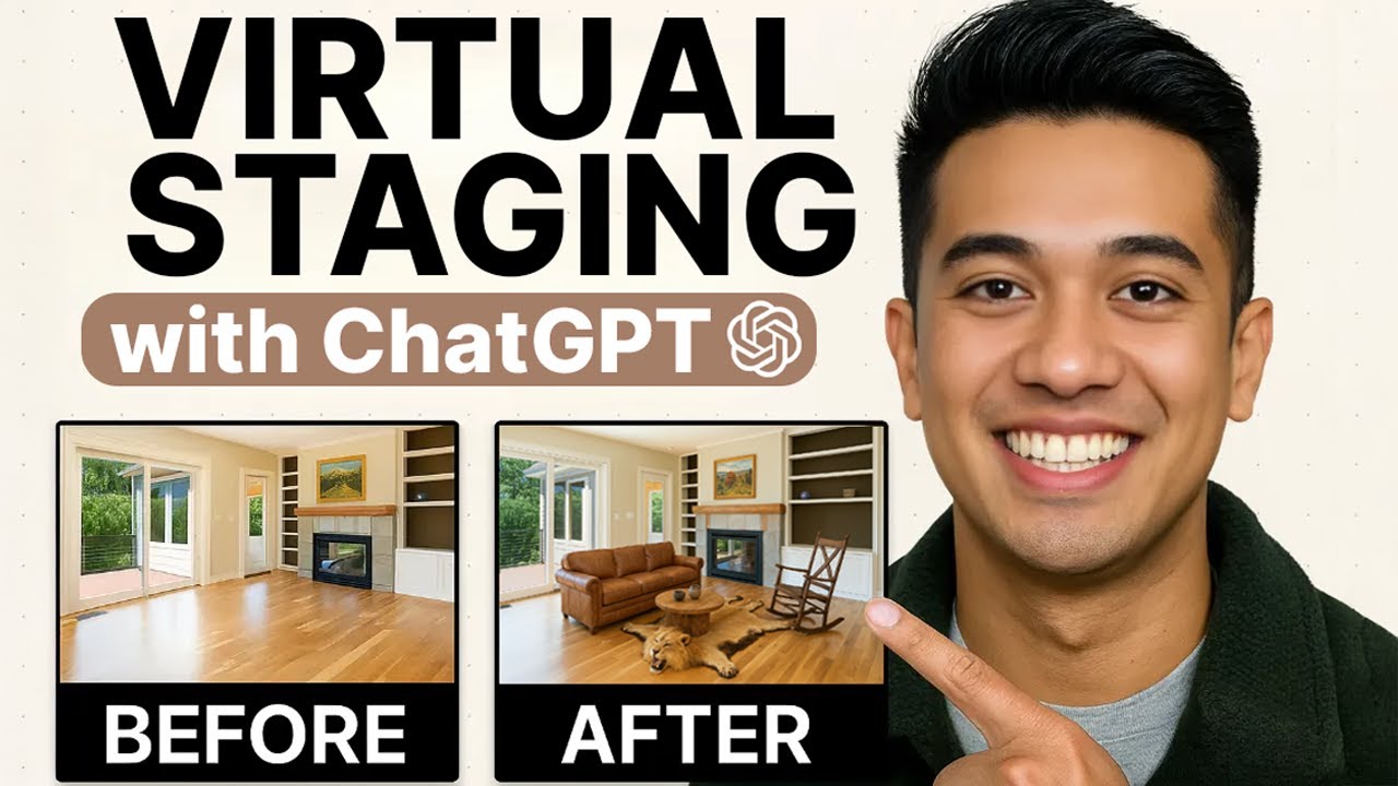 How to Virtually Stage Listing Photos w/ ChatGPT
