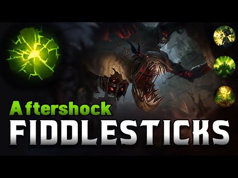 Aftershock Tank Fiddlesticks (Full Gameplay) - Ranked Game