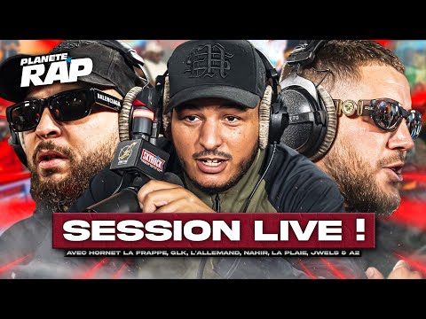 Video thumbnail for SESSION FREESTYLE avec Hornet La Frappe, L’allemand, GLK, Nahir, La Plaie, Jwles & A2 !