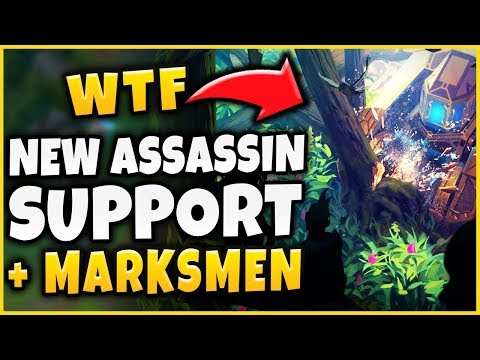 NEW CAMOUFLAGE ASSASSIN REVEALED, NEW *WEIRD* MARKSMAN + PANTHEON REWORK! - League of Legends