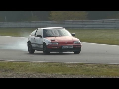 VI SuperOes Tor Poznań 2013 - Grzegorz Walkowiak - Honda CRX