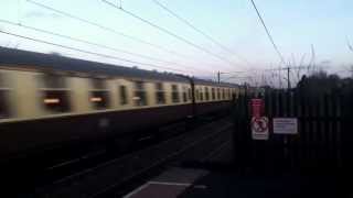 preview picture of video 'Passing Through:  Deltic D9009 at Chester-Le-Street'