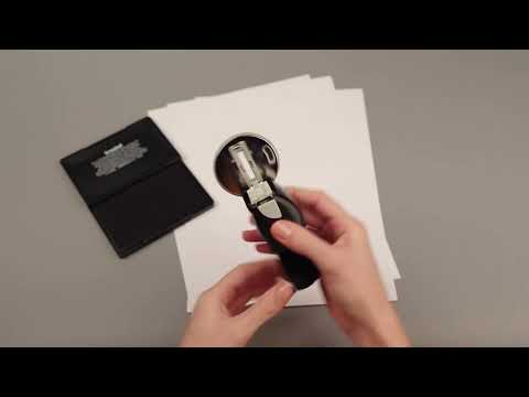 trodat classic Stempel - Uhrzeit einstellen