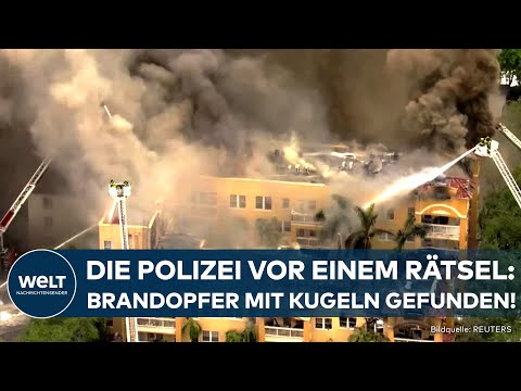 FEUER-DRAMA IN MIAMI: Mann mit Schussverletzungen in Flammen gefunden - mehrere Verletzte!