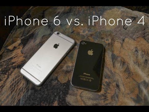 iPhone 6 vs iPhone 4  Speed test!