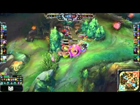 EDG vs QG Tencent LPL Summer Split 2015 W3D3 EDward Gaming vs Qiao Gu Game 2 highlights